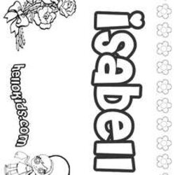 Supreme Isabel Coloring Pages