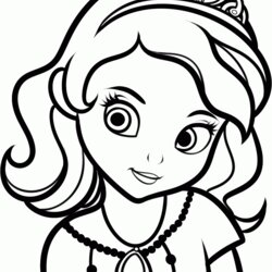 Superb Sofia The First Coloring Pages Rich Image And Wallpaper