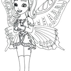 Superlative Sofia Coloring Pages To Print At Free Printable First Princess Color