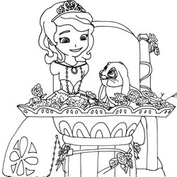 Superior Sofia The First Coloring Pages Best For Kids