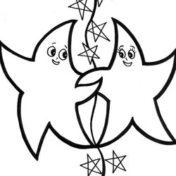 Matchless Star Coloring Pages For Printable Free