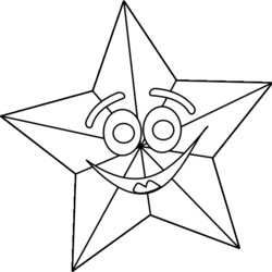 Terrific Star Coloring Pages For Printable Free Stars Shooting Happy Kids Sheet