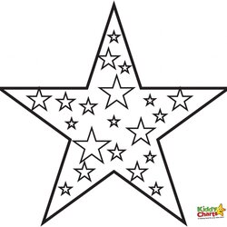 Superlative Star Coloring Pages Colouring