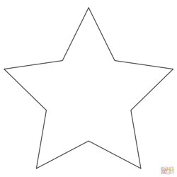 Marvelous Star Coloring Pages For Preschoolers Home Printable Popular