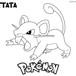 Super Pokemon Coloring Pages Print And Color