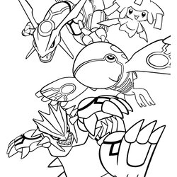 Tremendous Pokemon Coloring Pages Join Your Favorite On An Adventure Characters Page