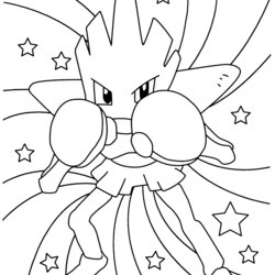 Capital Pokemon Coloring Pages