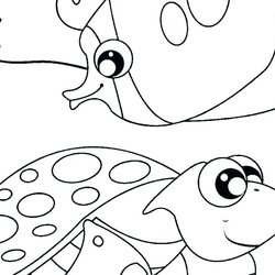 Spiffing Coloring Pages Of Deep Sea Creatures Animals