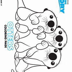 Out Of This World Finding Dory Coloring Pages Trailer Movie