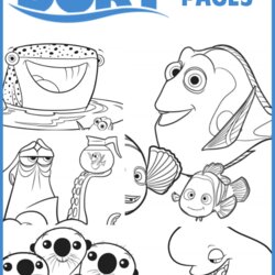 High Quality Finding Dory Coloring Pages Simply Being Mommy Print Hank These Fun Craft Dinosaur Good Adults