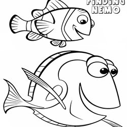 Supreme Finding Dory Coloring Pages At Free Printable Sheets Color Drawing Print Clip Library Popular