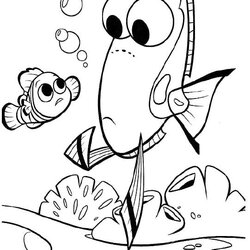 Excellent Dory Coloring Pages Best For Kids