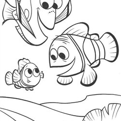 Exceptional Dory Coloring Pages Best For Kids Printable