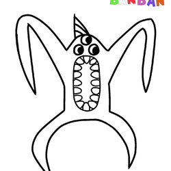 Of Ban Coloring Pages Print Friendly For Kids Wonder Day Garden Page
