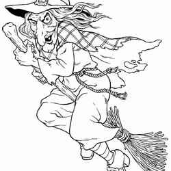 Marvelous Witch Coloring Pages For Adults Luxury Witches Colouring In Wicked Sheets