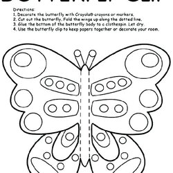 Spiffing Crayola Printable Coloring Pages At Free Color Print Butterfly