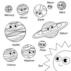 Champion Solar System Coloring Pages Printable For Free Download Planets And Space