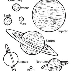 Superior The Solar System Coloring Pages