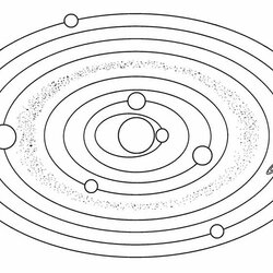 Tremendous Printable Solar System Coloring Pages For Kids Page
