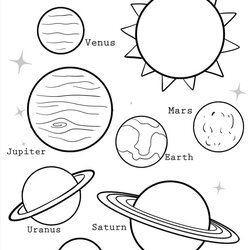 Legit Solar System And Coloring Pages Planets Page