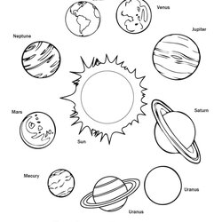 Magnificent Free Solar System Coloring Pages Printable