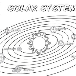 Superlative Solar System And Coloring Pages