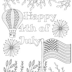 Superior Free Printable Fourth Of July Coloring Pages Designs Print Batch Intricate Favorite Most