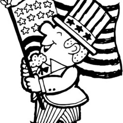 Excellent Of July Coloring Pages Fourth Print Kids Color