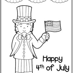 Swell Free Printable Of July Coloring Pages Independence
