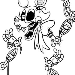 Very Good Five Nights At Coloring Pages Print For Free Images