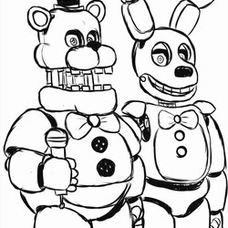 Outstanding Get This Five Nights At Coloring Pages