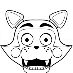 Wonderful Five Nights At Coloring Pages Print And Color Freddy