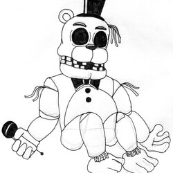 High Quality Printable Five Nights At Coloring Pages