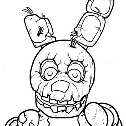 The Highest Quality Five Nights At Freddy Coloring Pages Home