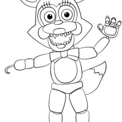 Brilliant Five Nights At Coloring Pages Free Printable Freddy La