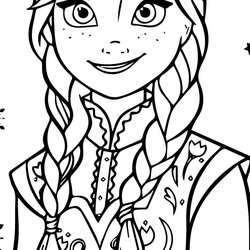Frozen Elsa And Anna Coloring Pages At Free