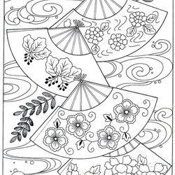 The Highest Standard Japanese Coloring Pages