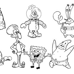 Wizard Free Christmas Coloring Pages Printable Download Library Sponge Bob