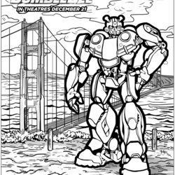 Wizard Bumblebee Coloring Pages Best For Kids Transformers Bumble Transformer