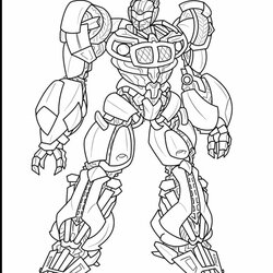 Transformers Coloring Pages Bumblebee Google