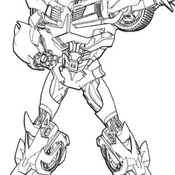 Matchless Bumblebee Coloring Pages For You Transformers Prime Transformer Hunters Scout Printable