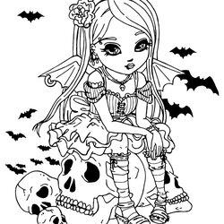 The Highest Standard Best Images Of Halloween Free Printable Adult Coloring Pages Scary Via