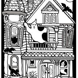 Smashing Free Printable Halloween Coloring Pages Adults Download