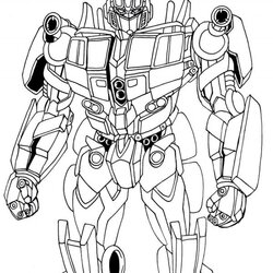 Magnificent Prime Coloring Page At Free Download Pages Kids