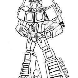 Legit Prime Coloring Pages To Download And Print For Free