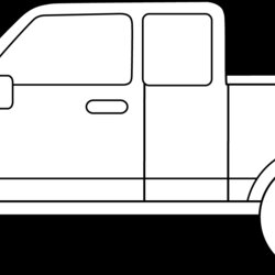 Out Of This World Pickup Truck Coloring Page Free Clip Art Drawing Line Car Equator Suzuki