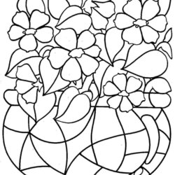 Summer Adult Coloring Pages At Free Printable Adults Print Color Fascinating