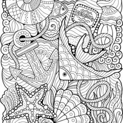 Swell Pin Colouring In Undersea