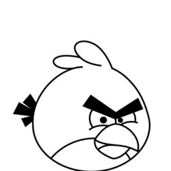 Free Printable Angry Bird Coloring Pages For Kids Birds