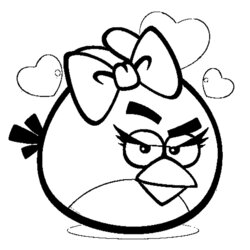 Angry Birds Coloring Pages For Your Small Kids Printable Free